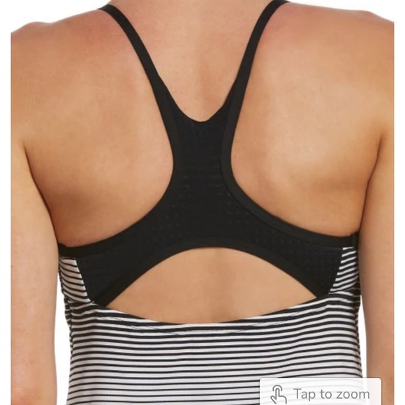 Nike Racerback tankini swim top - Picture 2 of 9